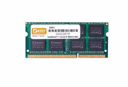  Зображення Модуль пам'яті для ноутбука SoDIMM DDR3 4GB 1600 MHz Dato (DT4G3DSDLD16) 